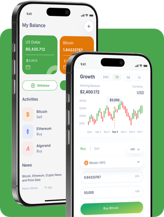 Comptorance trading platform interface displaying live market data